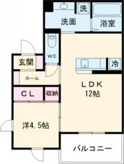 BROOK(ブルック)の間取り画像