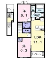 エルディーアールAの間取り画像