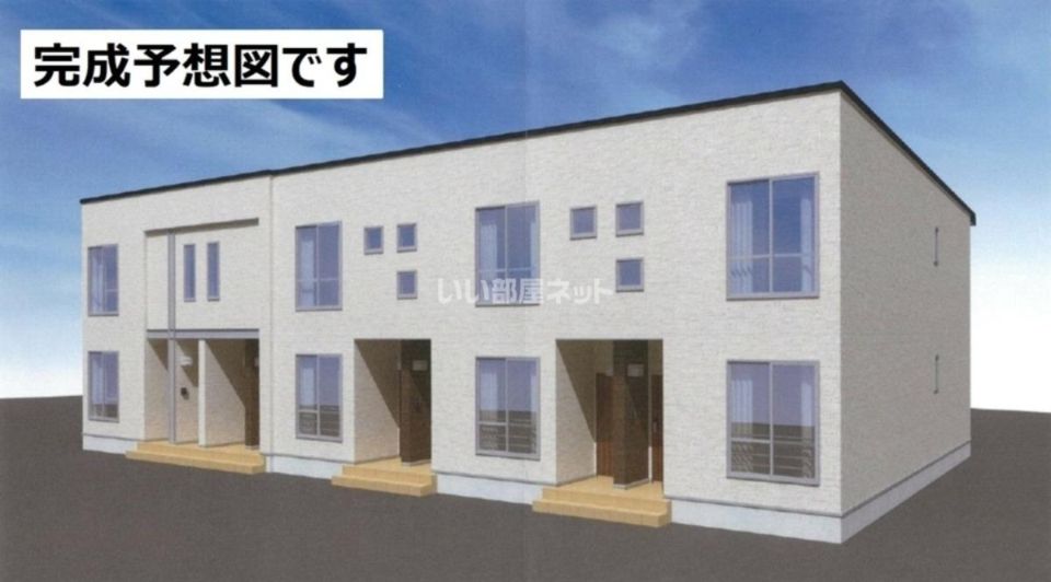 新青森駅よりバス13分 徒歩1分 新築 2階建の賃貸物件