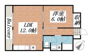 山口マンションの間取り画像