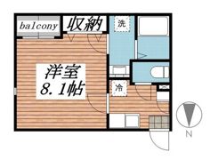 Payne’s Placeの間取り画像