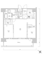 エンクレスト博多BRIGHTの間取り画像