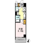 カスタリア三宮の間取り画像