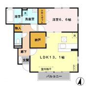 ディアコート Ⅰの間取り画像