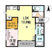 アラータ敦賀の間取り画像