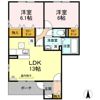 エターナルタウン Bの間取り画像