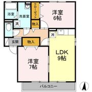 ネオクレストⅡの間取り画像