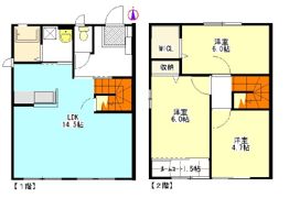 ウィステリアBの間取り画像