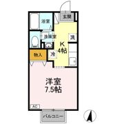 セジュール昭の間取り画像