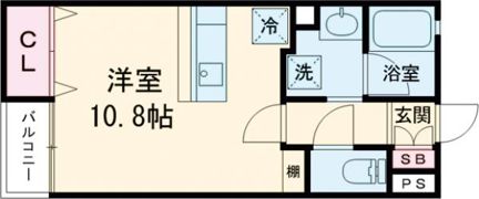 フェリオOGAWA A棟の間取り画像