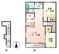 メルヴェイユⅠの間取り画像