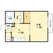 ハイツディオの間取り画像