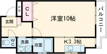 クリーク島瀬の間取り画像