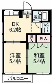センターストリームB棟の間取り画像