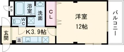 ジョイ5番館の間取り画像