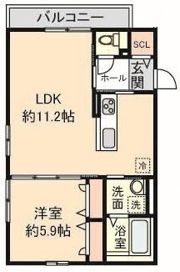 クレールメゾンの間取り画像