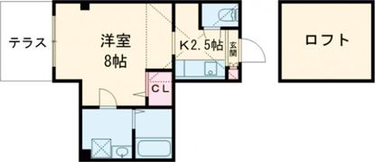 RIHITO堺の間取り画像