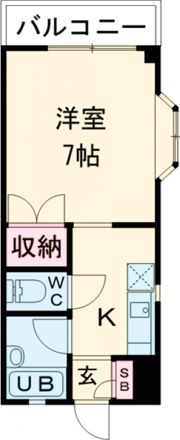 リバティハイツの間取り画像