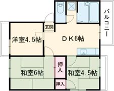 レピュート戸高の間取り画像