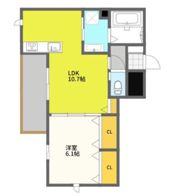 レリヤンファミリオhの間取り画像