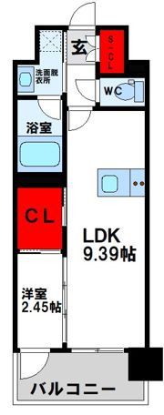 プレジデンス ざ 三萩野の間取り画像