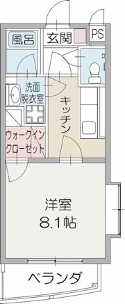 柳畑アラクの間取り画像