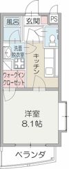 柳畑アラクの間取り画像