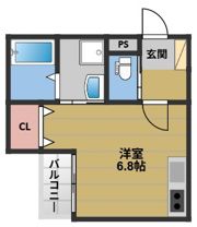 THE NOBLES 名島の間取り画像