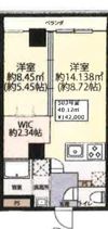 グランスクエア大口の間取り画像