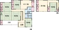 柏崎市中田 貸家の間取り画像