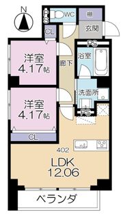 Prendre Yokohama（プランドール横濱）の間取り画像