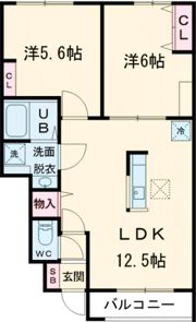 Amabile（アマービレ）の間取り画像