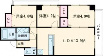 ALUCIAの間取り画像