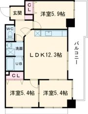 ALUCIAの間取り画像
