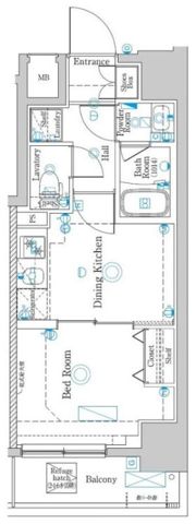 ラフィスタ町田の間取り画像