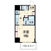 レジュールアッシュ梅田AXIAの間取り画像