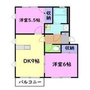 メゾンドール五代D棟の間取り画像