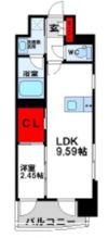 プレジデンス ざ 三萩野の間取り画像