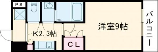 クレスト中もずの間取り画像