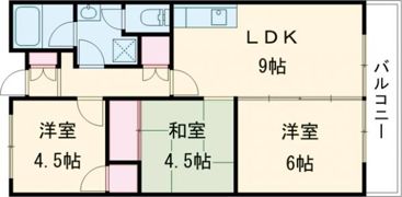 ヤナギマンションの間取り画像
