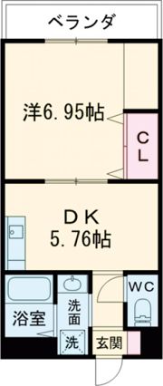 ウラックスビルの間取り画像
