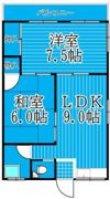 ユーカリハイツの間取り画像