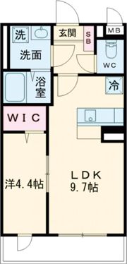 La・maison高崎の間取り画像