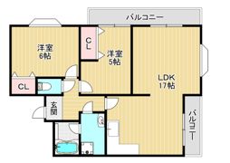 GREEN鳳の間取り画像