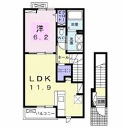 アリウム Cの間取り画像