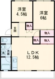 ぼたんの間取り画像