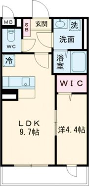 La・maison高崎の間取り画像