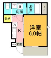 ベレガンス松戸Ⅵの間取り画像