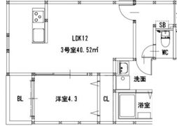 日の出パラシオの間取り画像