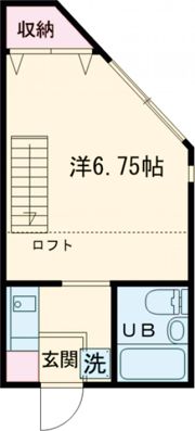 山一コーポの間取り画像